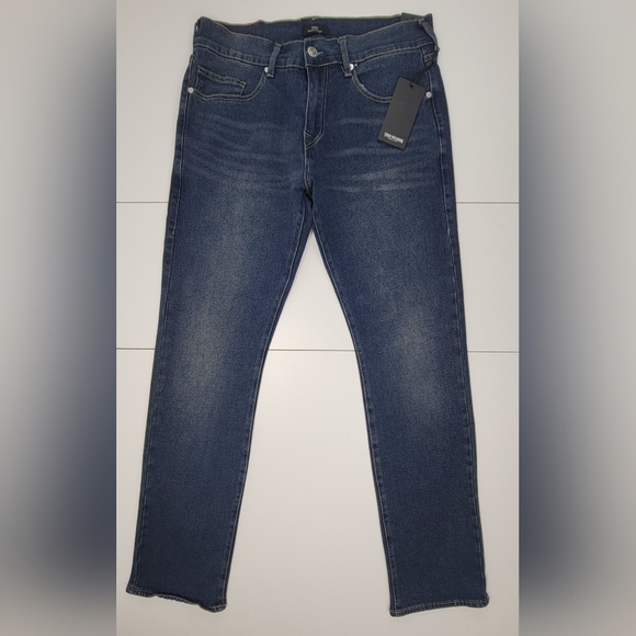 True Religion Ricky SN Straight Jeans Relaxed Straight Pants Men's Size 34 New - Picture 1 of 12